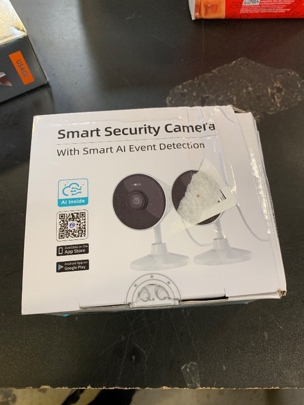 Photo 1 of [5G & 2.4G] Indoor/Outdoor Security Camera for Home, Baby/Elder/Dog/Pet Camera with Phone App, Wi-Fi Camera w/Spotlight, Color Night Vision, 2-Way Audio, 24/7, SD/Cloud Storage, Work w/Alexa, 2Pack