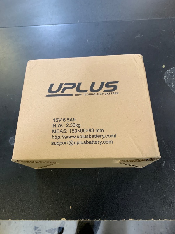 Photo 1 of YT7B-BS UPLUS Motorcycle Battery EB7B-4 ATV Scooter ATV AGM Battery Maintenance Free Compatible with Yamaha CAN-AM Ducati Kawasaki Suzuki Triumph