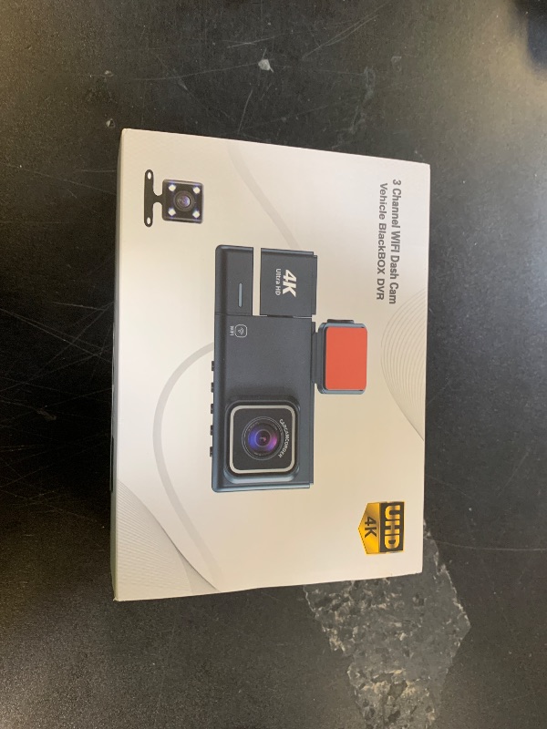Photo 1 of Dash Cam, 5G WiFi Dash Camera for Cars, 4K UHD Dash Cam Front and Rear
