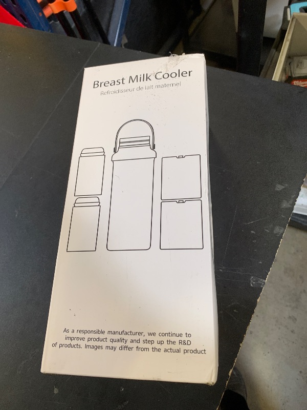 Photo 1 of Portable Breast Milk Cooler Bottle, 22oz Capacity Breastmilk Chiller for Travel Mom, 360° Cooling Keeps Milk Fresh for 24 Hours, Breastfeeding Essentials with 2pcs Bottle for Breastmilk Storage
