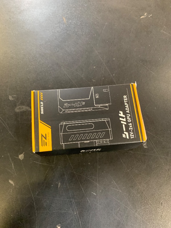 Photo 1 of EZDIY-FAB PCIe 5.1 Adapter - 600W 12+4pin, 16pin 12VHPWR GPU Power Connector, 12V-2x6 GPU Adapter,180 Degree Right Angle - Compatible with RTX 3090Ti, 4070Ti, 4080, 4090 GPU - RVS Type, Black, 1 Pack