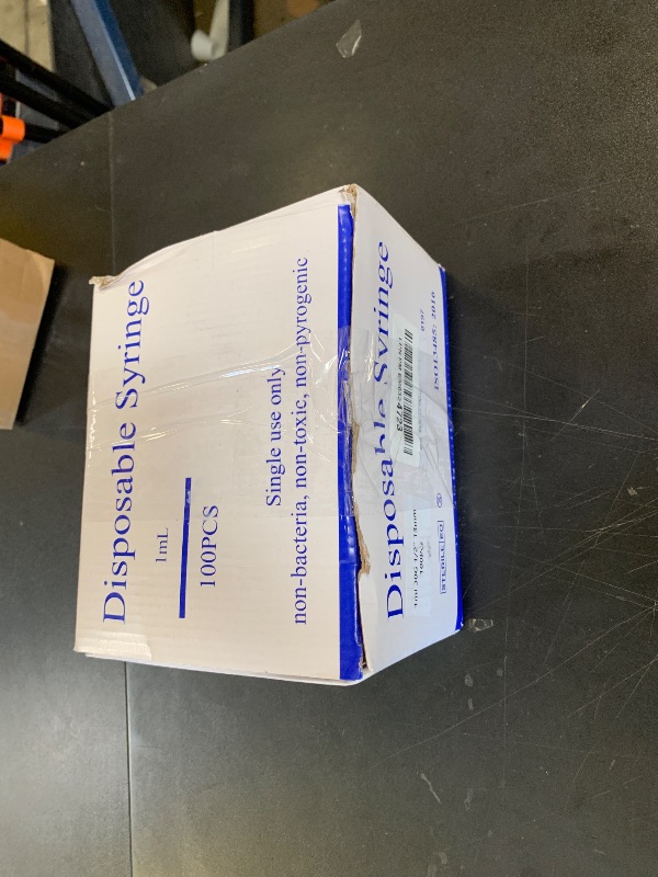 Photo 1 of U100 1cc Syringe 30G 1/2 Inch 100 PCS,Independent Packing