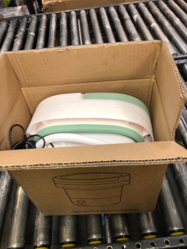Photo 1 of Portable Washing Machine, Mini 16L Foldable Washer and Dryer with 3 Modes Deep Cleaning, Upgraded Small Collapsible Laundry for Travel, Apartment, Home, Hotel and camping