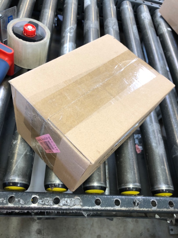 Photo 1 of Acrylic Sign Holder 5x7, 10 Pack Clear Double Sided Table Menu Vertical Display Stand Desktop Display Stand Paper Holder Table Sign Suitable for Restaurants Office Store Show Fair