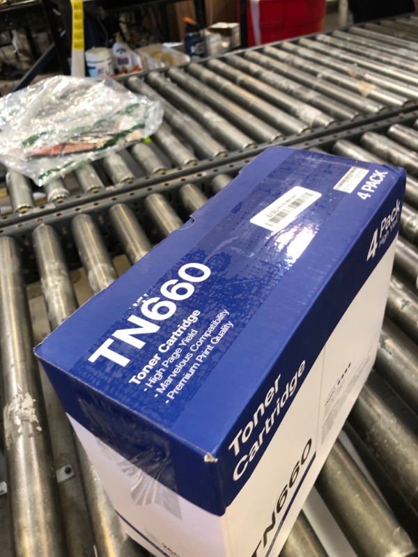 Photo 1 of WEAREC Compatible Toner Cartridge Replacement for Brother TN660 TN-660 TN630 High Yield Work with HL-L2300D HL-L2360DW MFC-L2740DW MFC-L2700DWR DCP-L2540DN Printer(Black,4 Pack)