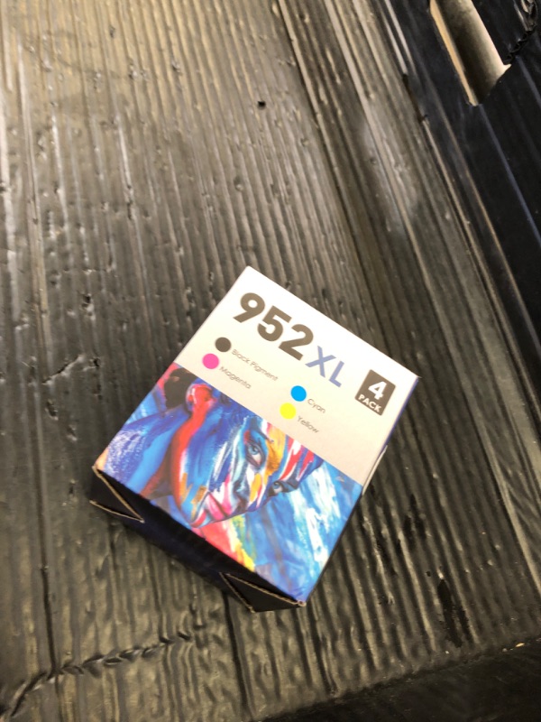 Photo 1 of INKjetsclub Compatible Ink Cartridge Replacement for HP 952 XL Black & HP 952 XL Colors. Works with OfficeJet Pro 8710 8720 7720 7740 8210 8702 8715 8725 8730 8740 Printers.