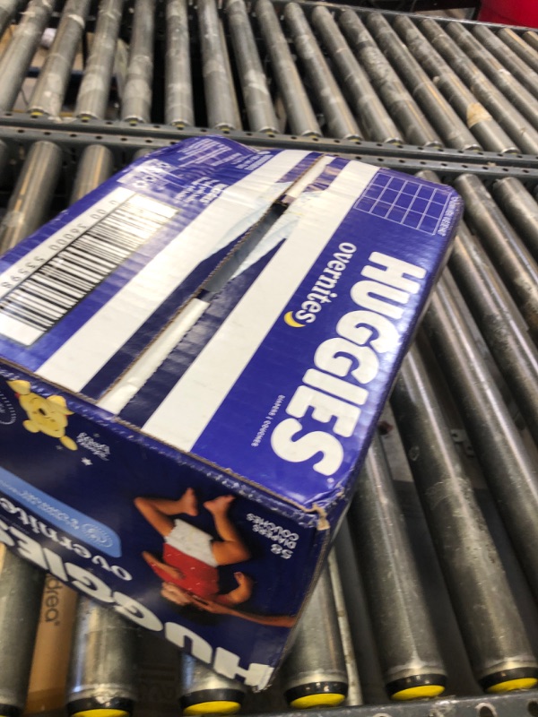 Photo 1 of Huggies Overnites Size 4 Overnight Diapers (22-37 lbs), 58 Ct, Packaging May Vary