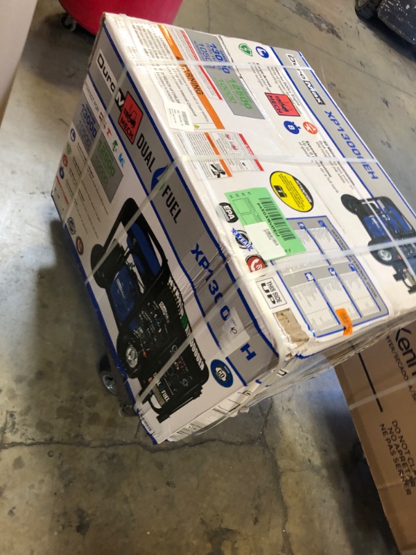Photo 1 of DuroMax XP13000EH 13,000-Watt Dual Fuel Portable Generator - Gas & Propane, Electric Start, Whole Home Backup Power, Transfer Switch Ready, RV & Emergency Ready