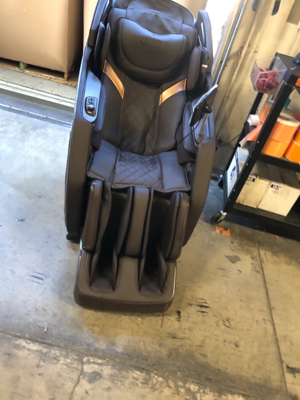 Photo 1 of Osaki OS-3D Champ II | Brown Full Body Massage Chair | 3D SL-Track Massage | Zero Gravity | Lumbar Heating | Touchscreen Controller | Auto Body Scan | Bluetooth Speaker