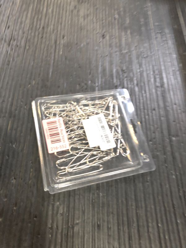 Photo 1 of WISYOK 48 Pcs Heavy Duty Safety Pins Assorted Sizes 2'', 2.8'', 3'', Large Safety Pins, Pack of 48 Strong, Sturdy Bulk Pins, for Clothes, Blankets, Crafts, Kilts, Stainless Steel Wire Extra Sturdy