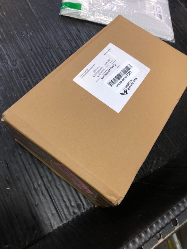 Photo 1 of Blue Summit Supplies 100 6” x 9” Clasp Envelopes with Gummed Seal, Small Clasp Mailing Envelopes Made From 28lb Kraft Paper, For Smaller Items or Handling Cash, Bulk 100 Pack