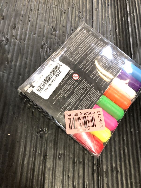 Photo 1 of Window Chalk Markers for Cars Washable: 8 Colors Jumbo Liquid Chalk Marker with 10mm Thick Tips, Big Chalkboard Markers, Car Window Paint Markers Pen for Glass, Auto, Bistro, Mirror, Poster, Business