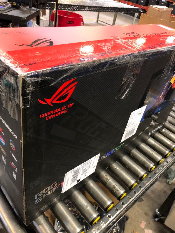 Photo 1 of ASUS ROG Swift 32” 4K OLED Gaming Monitor (PG32UCDP) - WOLED, Dual Mode (4K 240Hz, FHD 480Hz), 0.03ms, G-SYNC Compatible, Custom Heatsink, AI Gaming, 99% DCI-P3,True 10-bit, USB-C 90W, 3yr Warranty