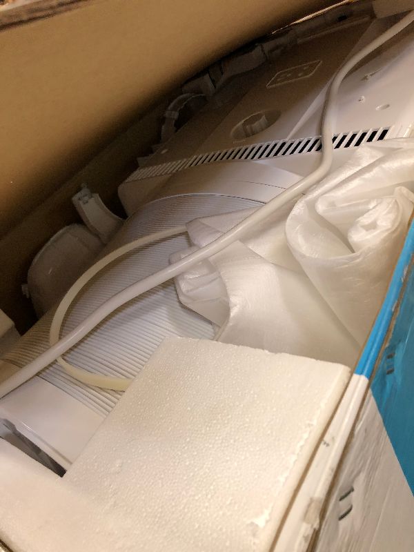 Photo 1 of Whynter Inverter Portable Air Conditioner 14,000 BTU Heater with Dual Hose, Dehumidifier, Cooling Fan & Smart Wi-Fi for 600 Sq Ft Rooms, NEX ARC-1230WNH (12,000 SACC), White