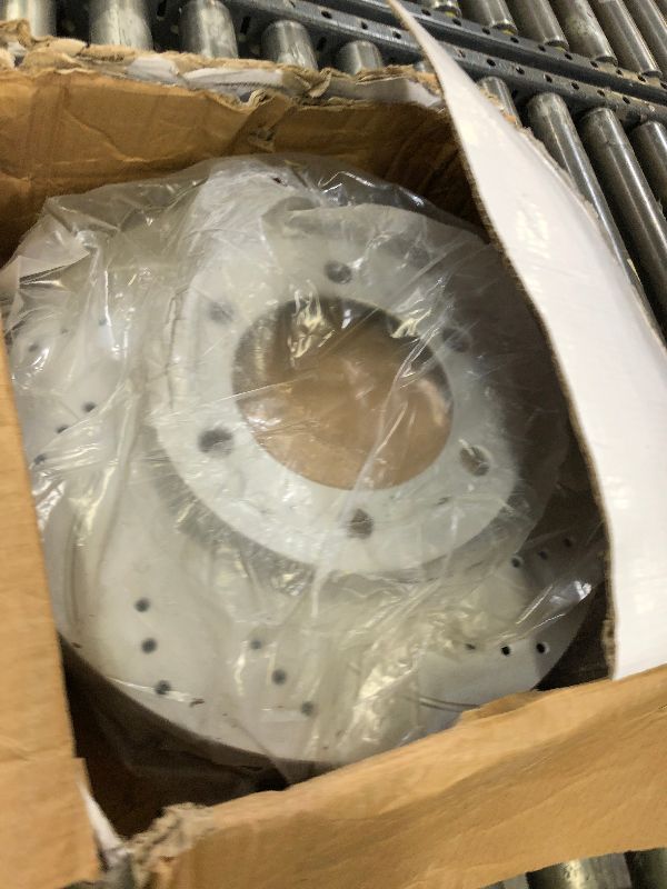 Photo 1 of KAC Front Drilled and Slotted Disc Brake Rotors and Ceramic Brake Pads Set for 2005-2021 Tacoma, 2007-2014 FJ Cruiser, 2003-2009 4Runner Brake Rotor Kit OE 31327+D976