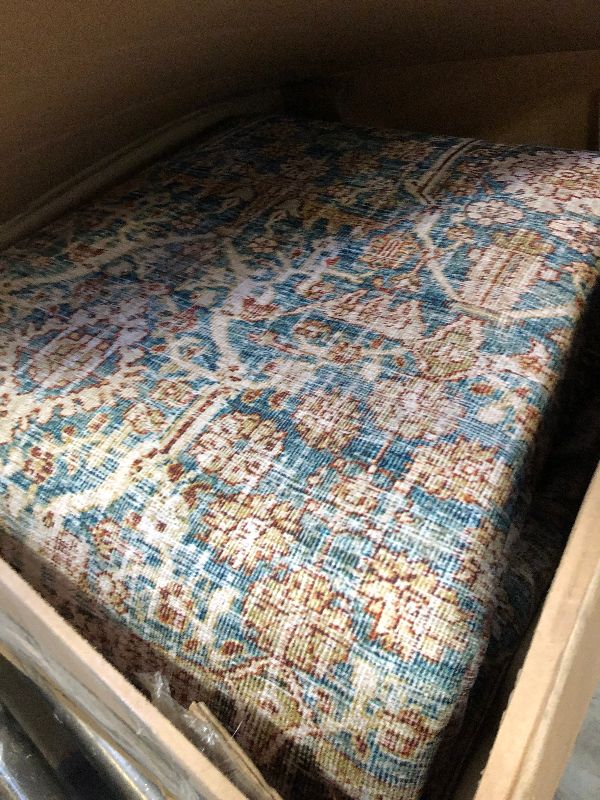 Photo 1 of Loloi II Layla Collection LAY-04 Ocean / Rust