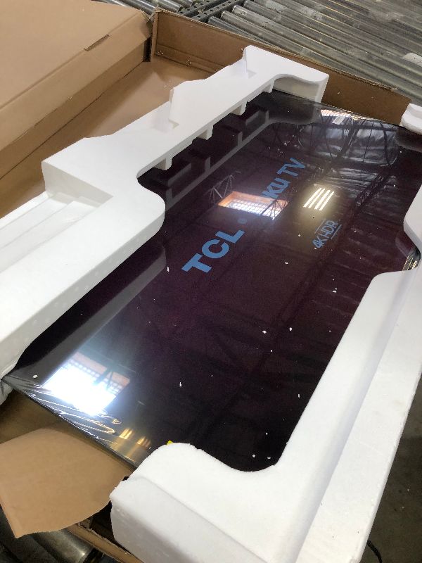 Photo 1 of TCL 43-Inch Class S4 4K LED Smart TV with Roku TV (43S450R, 2023 Model), Dolby Vision, HDR, Dolby Atmos, Works with Alexa, Google Assistant and Apple HomeKit Compatibility, Streaming UHD Television