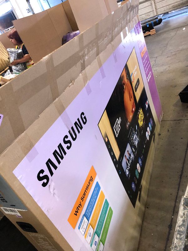 Photo 1 of Samsung 85-Inch Class Crystal UHD U8000F 4K Smart TV (2025 Model) Endless Free Content, Crystal Processor 4K, MetalStream Design, Knox Security, Alexa Built-in