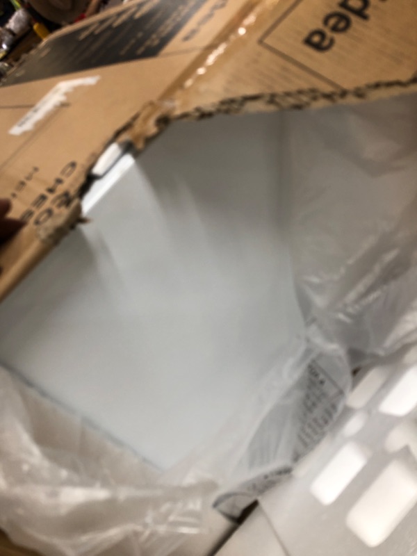 Photo 1 of Midea MERC04C4BAWW 3.5 Cubic Feet Chest Freezer, Cu.ft-Convertible, White