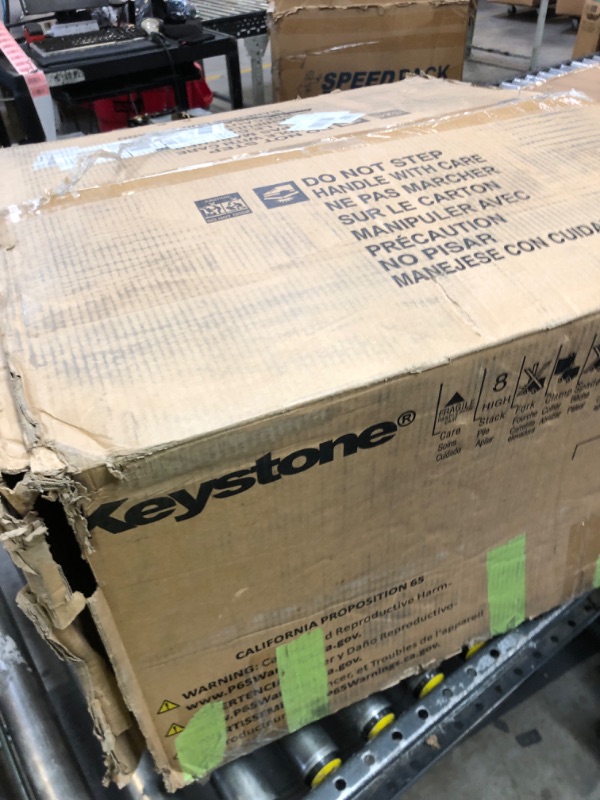 Photo 1 of Keystone 14,000 BTU Wall Mounted Air Conditioner with Supplemental Heat and Dehumidifier Function, 230V, Wall AC for Living Room and Large Rooms up to 700 Sq.Ft., Quiet, High Efficiency AC with Remote