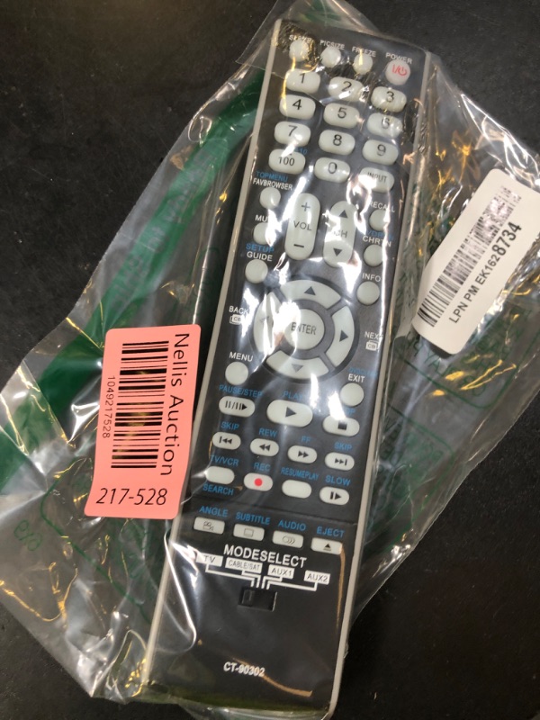 Photo 1 of CT-90302 Replace Remote Control CT90302 fit for Toshiba TV 22AV500 22AV500U 37CV510U 40G300U3 32RV530U 40" LCD 42RV530 42RV530U 55G300 55G300U LCD LED Television Replacement IR Controller