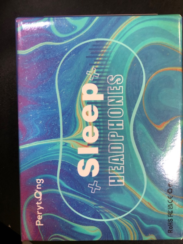 Photo 1 of Perytong Headphones for Sleeping, Sleeping Headphones Music Sleep Headband, Ultra-Soft Headphones Headband for Side Sleepers, Sleeping