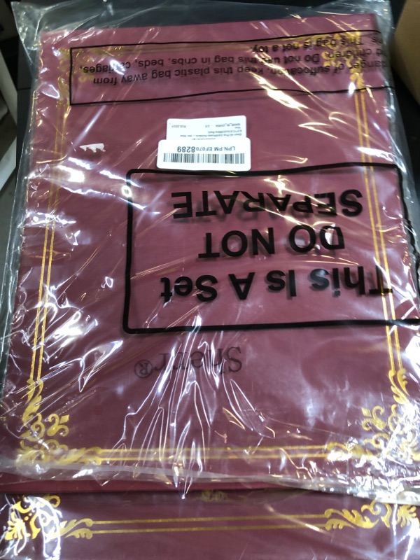Photo 1 of Sherr 40 Pcs Certificate Holders Diploma Folder 8.6 * 12 Inch Cardstock, Documents, Award, Graduation Certificate Cover with Gold Foil Border for Letter Size 8.3 * 11.6 Inch(Wine Red)
