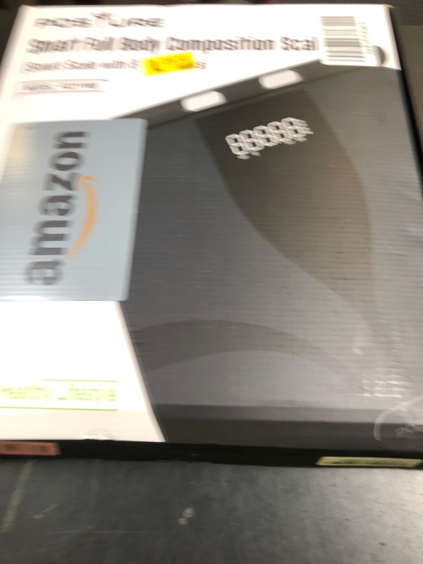 Photo 1 of Posture Scale for Body Weight and Fat Percentage, 8 Electrodes Larger Platform Digital Scale for BMI 28 Body Composition Measurement, Bathroom Smart Scales with LED Display FSA or HSA Eligible