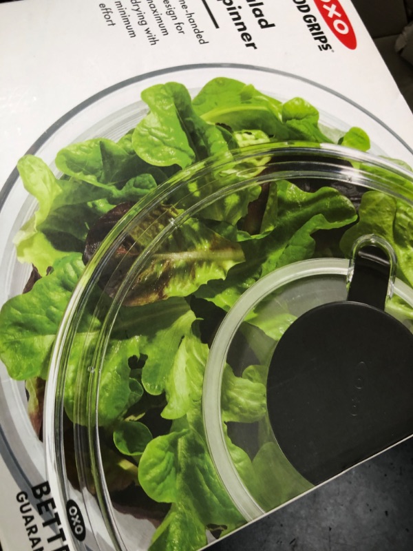 Photo 1 of OXO Good Grips Salad Spinner, Fruit Washer and Lettuce Spinner