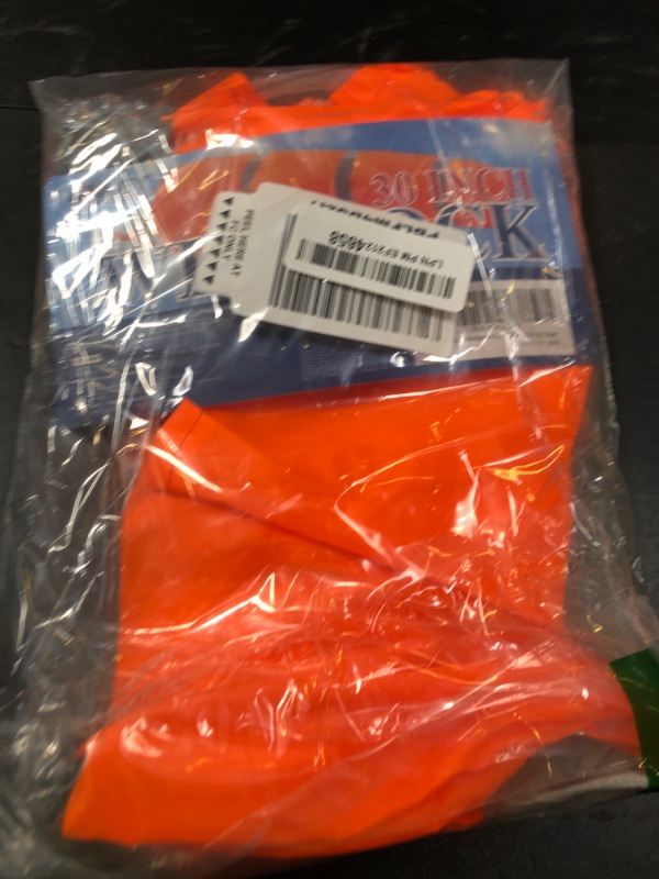 Photo 1 of Anley 30 Inch Windsock - Rip-stop Polyester Wind Direction Measurement Sock Bag with Reflective Belt - For Outdoors Airport Farm & Park - Orange 2.5 Feet