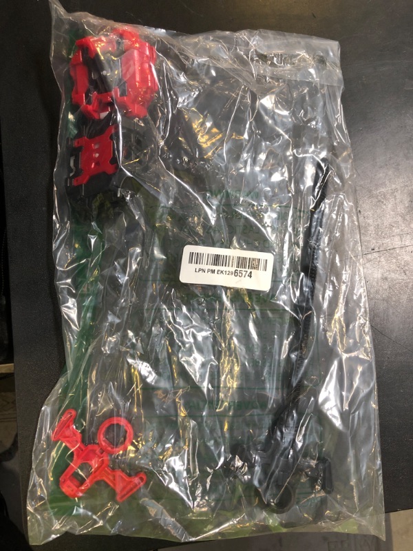 Photo 1 of COCOFOX 2 Pack Burst Tops Launchers, (Only Compatible with Burst), Right/Left-Spin Launcher, Battling Launcher, Gyro Accessories(Black+Red)