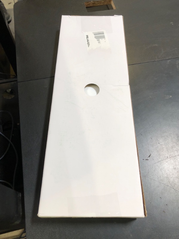 Photo 1 of KOTEMON Acrylic Tilted Computer Keyboard Stand for Ergonomic Typing, Keyboard Tray Holder with Silicone Non-Slip Case, White