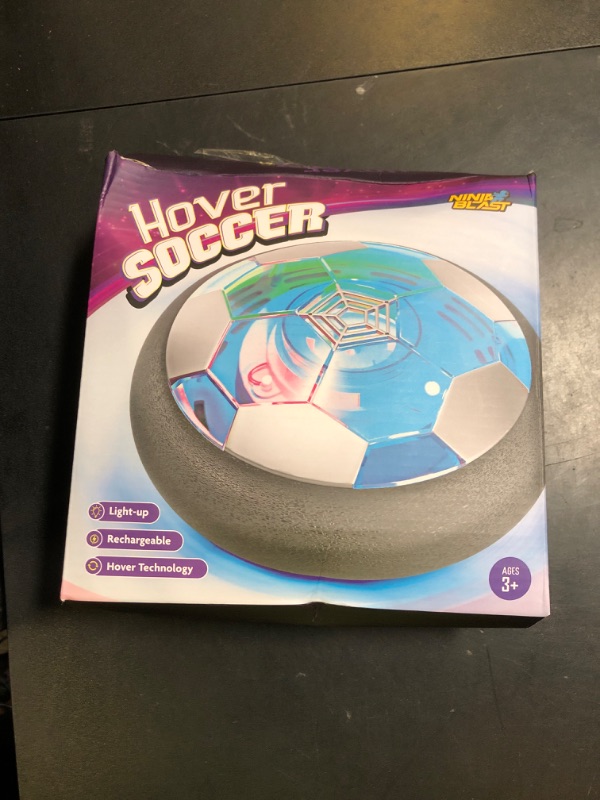 Photo 1 of Hover Soccer Ball for Kids - Boy Birthday Gifts - Indoor Toy Games Gift for Boys Age 6, 7, 8, 9, 10, 11, 12 Year Old - Light-Up Toys Game for Kid - 6-8, 8-12 - Gift for 8 Year Olds (Single)