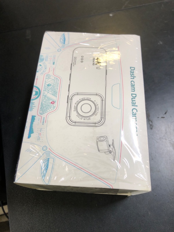 Photo 1 of Dash Cam Front and Rear, 4K+1080P Dual Dash Camera for Cars with 5G WiFi, Built-in 32GB Card, Night Vision, G-Sensor, 24H Parking Mode
