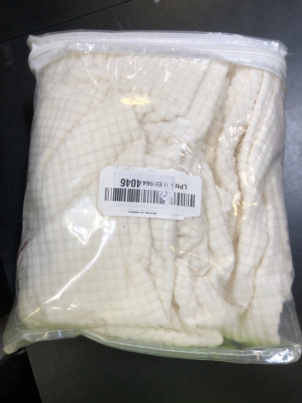 Photo 1 of Easy-Going Stretch Loveseat Cushion Cover Sofa Cushion Furniture Protector Sofa Seat Sofa Slipcover Sofa Cover Soft Flexibility with Elastic Bottom(Loveseat Cushion, Cream)