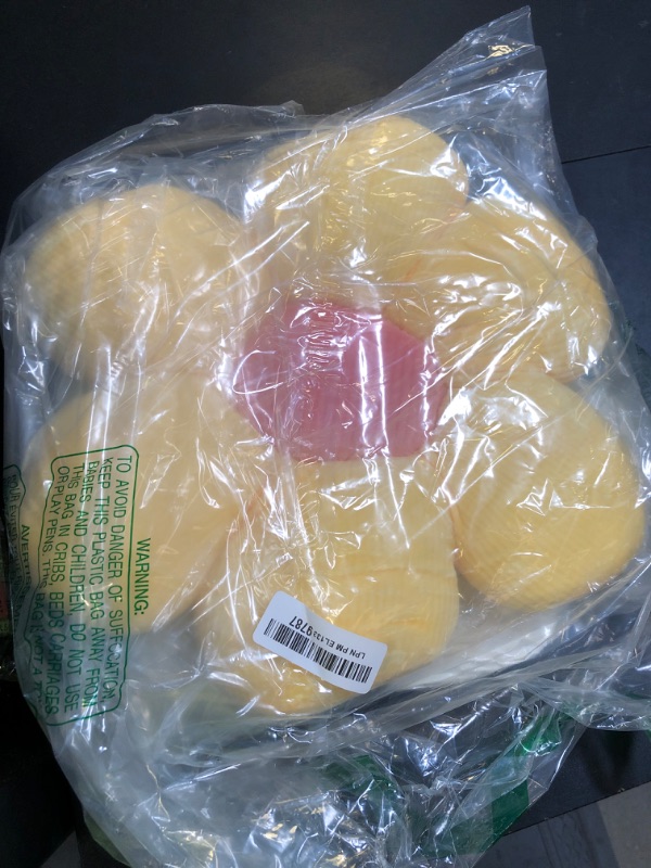 Photo 1 of FSRONGXI Yellow Flower Pillows 2Pcs Decorative Throw Pillows for Bed Couch, Soft White Flower Plush Floor Pillows Room Décor for Bedroom Living Room15.35IN