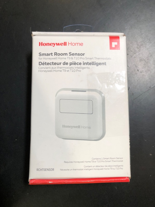 Photo 1 of Honeywell Home RCHTSENSOR-1PK, Smart Room Sensor works with T9/T10 WIFI Smart Thermostats