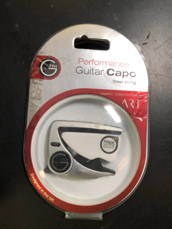 Photo 1 of G7th Performance 3 Guitar Capo with A.R.T. (Steel String Silver) C81010