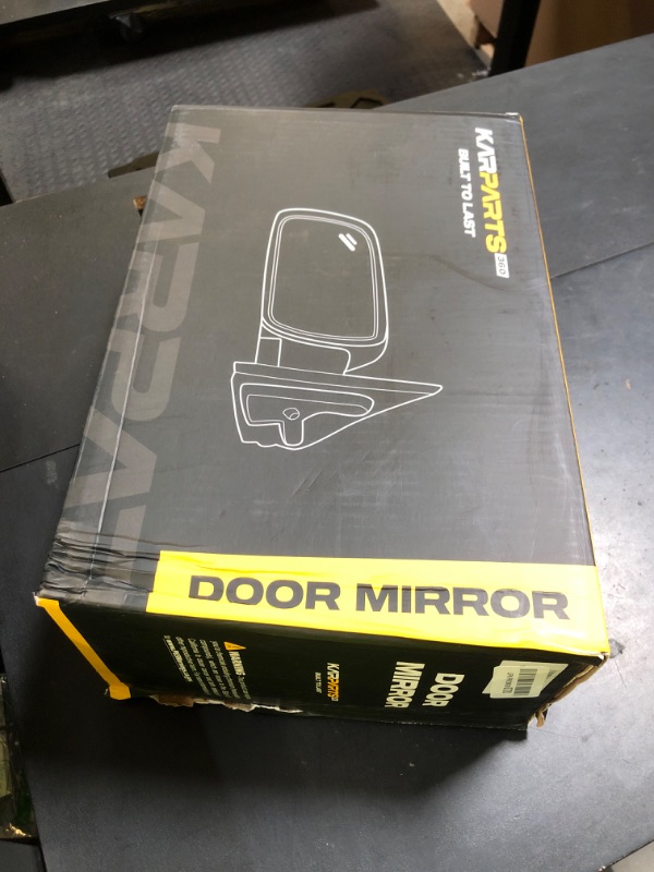 Photo 1 of For Honda CR-V 2007 08 09 10 2011 Door Mirror Driver Side | Power | Non-Heated | Manual Folding | Textured Black | Replacement For 76250SXSA01 | HO1320226