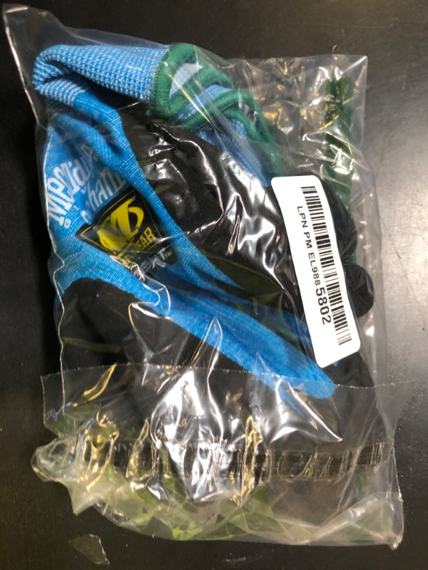 Photo 1 of Mechanix Wear SpeedKnit CoolMax Coated-Knit Work Gloves - Strong Grip Cooling Multipurpose Work Gloves - Abrasion Resistant - Touchscreen Compatible - Large/X-Large - Blue