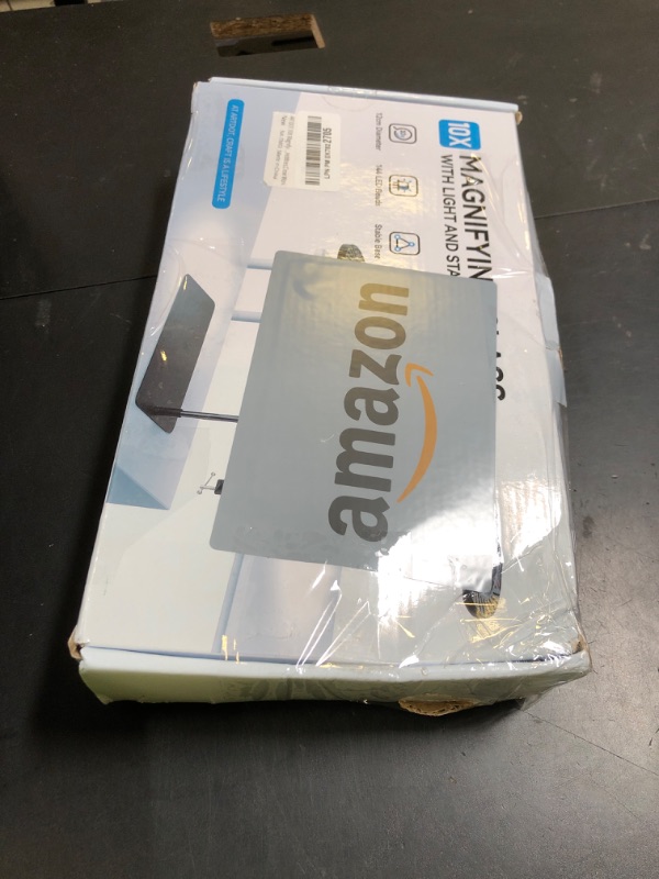 Photo 1 of ARTDOT 10X Magnifying Glass with Light and Stand, 144 LEDs Desk Lamp with 5 Color Temperatures and 9 Levels Adjustable Brightness for Diamond Painting Accessories Crafts Reading Hobbies Close Work