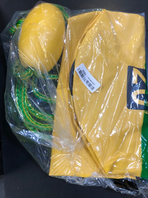 Photo 1 of Obcursco 20L Jet Ski Anchor Kit PWC Anchor 2 in 1 Sand Bag for Float with Adjustable Buoy, PWC Sandbag for Jetski, Kayak, Seadoo, Paddle Board, Waverunner, Watercraft, and Swim Mat (Yellow)