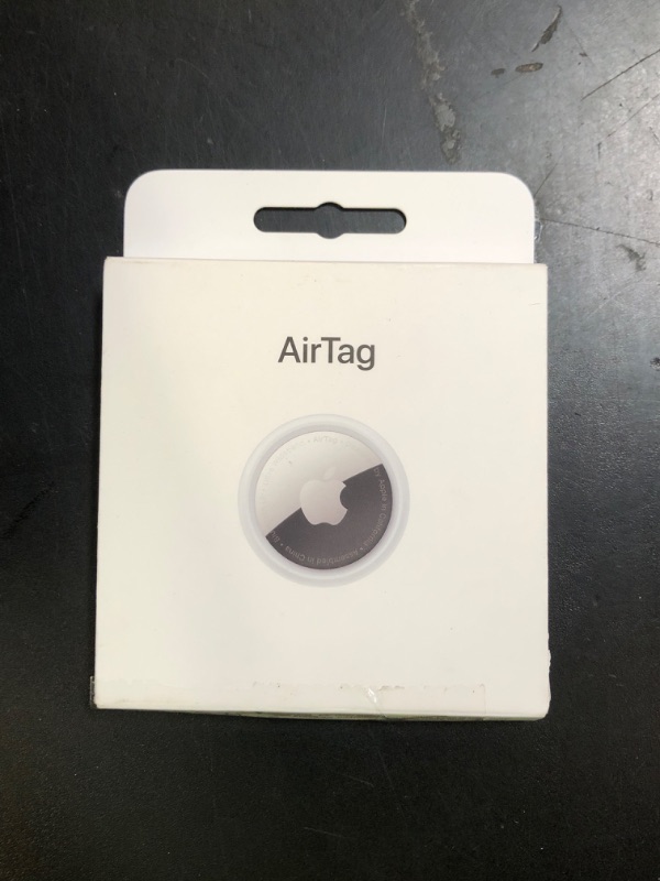 Photo 1 of Apple AirTag. Keep Track of and find Your Keys, Wallet, Luggage, Backpack, and More. Simple one-tap Set up with iPhone or iPad