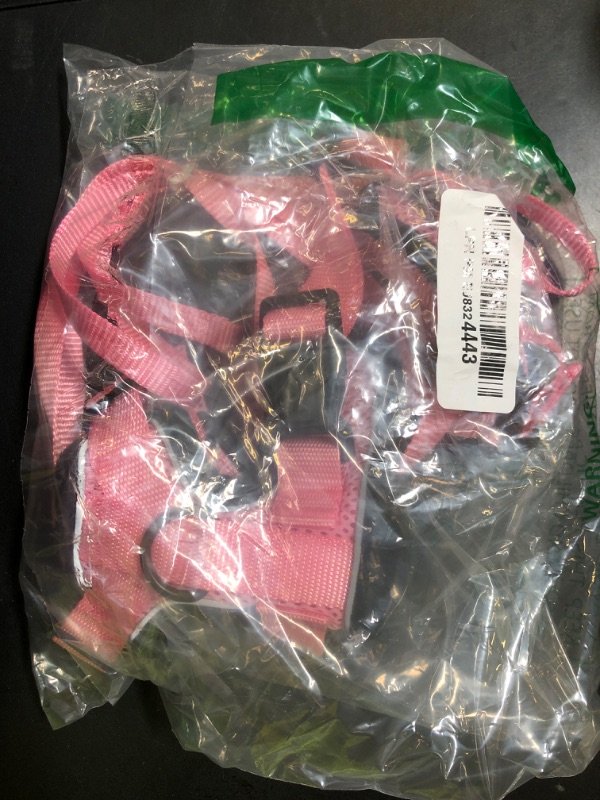 Photo 1 of Dooradar Cat Harness and Leash Set, Escape Proof Safe Adjustable Kitten Vest Harnesses for Walking, Easy Control Soft Breathable Mesh Jacket with Reflective Strips for Cats, Pink, S