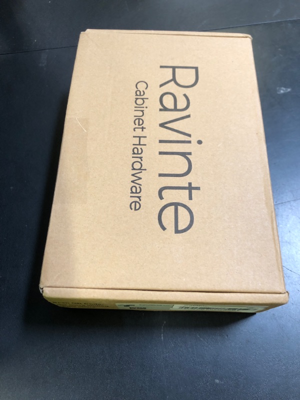 Photo 1 of Ravinte 25 Pack 3-3/4 Inch Kitchen Cabinet Handles Matte Black Pulls Black Drawer Pulls Kitchen Cabinet Hardware for Cupboard Drawer Handles
