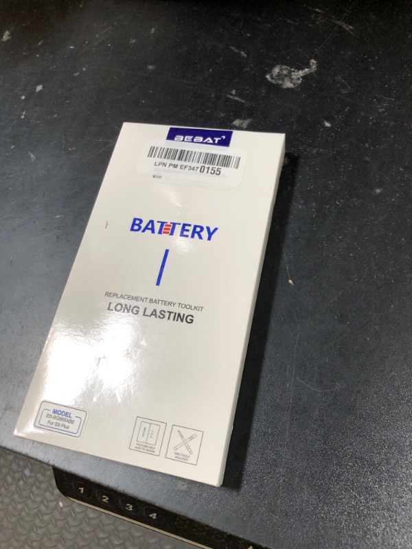 Photo 1 of BEBAT Replacement Battery for Samsung Galaxy S9 Plus,5150mAh High Capacity Lithium Polymer Battery for Samsung Galaxy S9 Plus SM-G965 G965V G965A G965T G965P G965R4 G960F with Repair Tool Kits