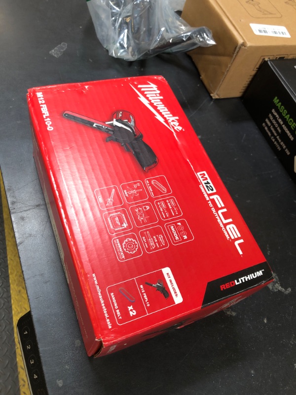 Photo 1 of Milwaukee M12 FUEL 1/2" X 18" Bandfile - No Battery, No Charger, Bare Tool Only