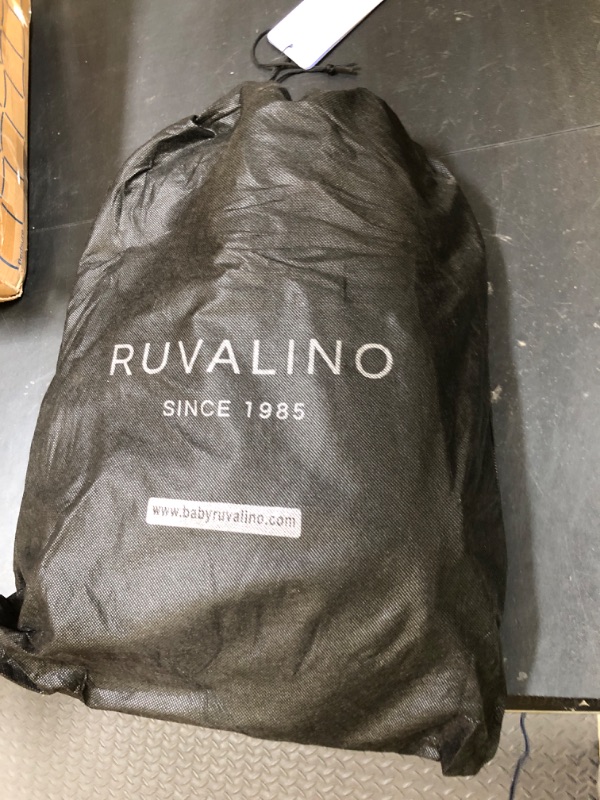 Photo 1 of RUVALINO Diaper Bag Backpack, Multifunction Travel Pack Maternity Baby Changing Bags, Large Capacity, Waterproof, Black
