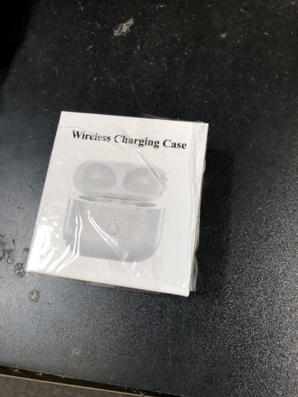Photo 1 of NOCRLG Compatible for AirPods 3 Charging Case Replacement AirPod 3rd Generation with Wireless Charging Bluetooth Pairing Sync Button (No Earbuds) (Compatible for AirPods 3rd)
