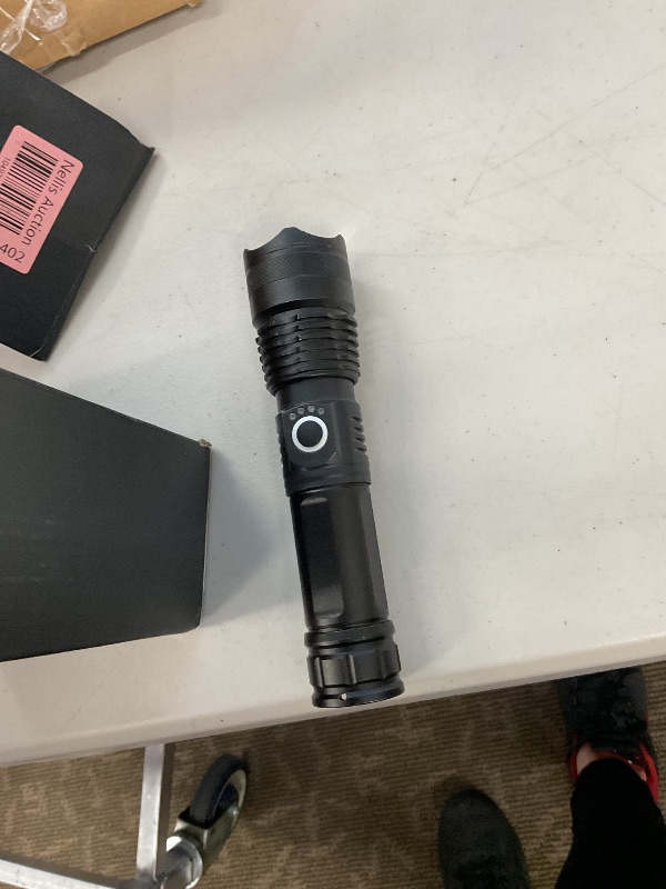 Photo 1 of Dive Light Scuba Diving Flashlight - PFSN High Lumens LED Dive Torch with Wrist Mount, Underwater Flashlight IPX68 Waterproof, Rechargeable Diving Light Best for Diver Submersible Caving, Snorkeling